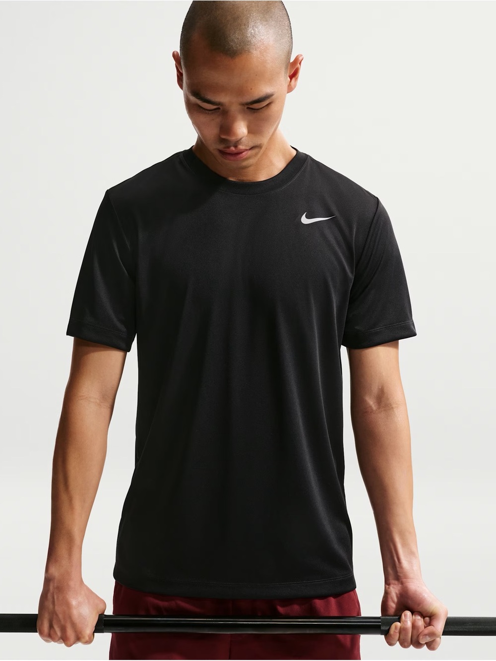 Nike Black Short-Sleeve Dri-FIT Crew Training Tee